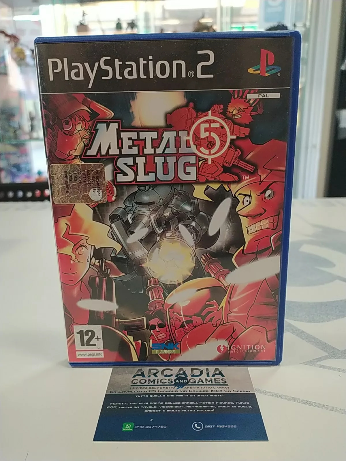 Metal Slug 5 PlayStation 2 (No Manuale)